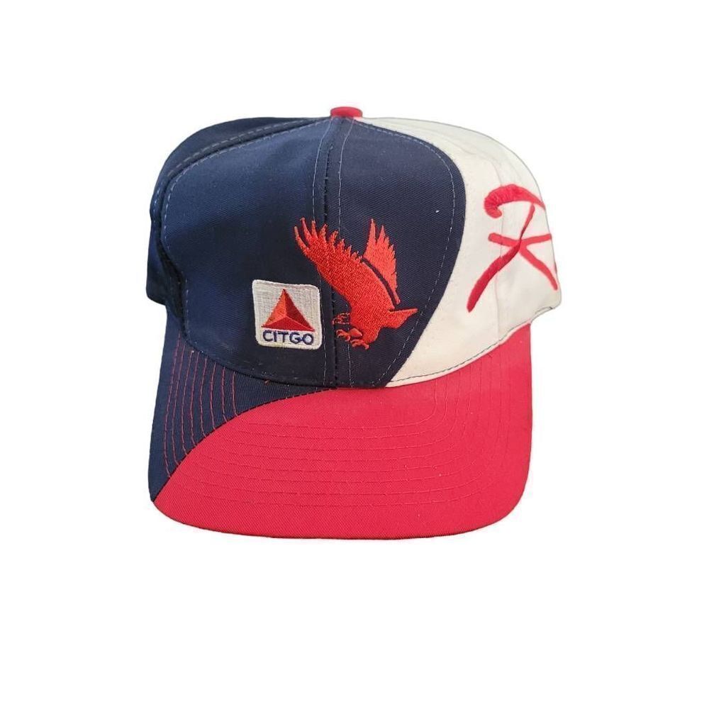Vintage Citgo Racing #21 Baseball Hat Cap.